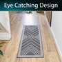 Picture of Expression Machine Washable Doormat and Runner Set - Stripe