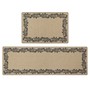 Picture of Elegance Machine Washable Doormat and Runner Set - Border