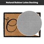 Picture of Eco-Friendly Latex Backed Coir Doormat, 40x60cm - Croeso