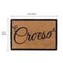 Picture of Eco-Friendly Latex Backed Coir Doormat, 40x60cm - Croeso