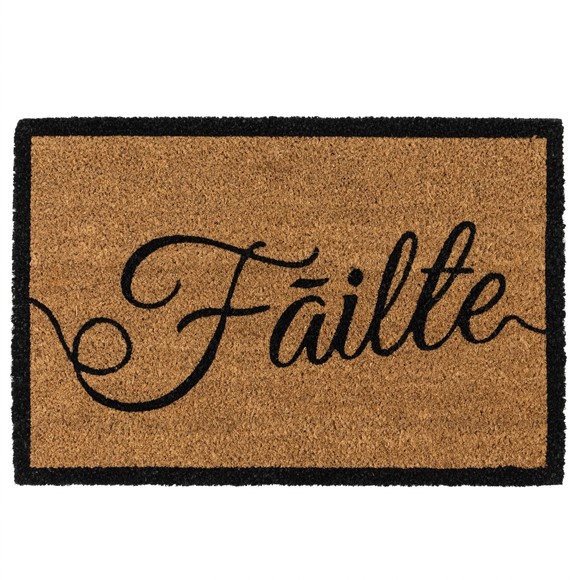 Picture of Eco-Friendly Latex Backed Coir Doormat, 40x60cm - Failte