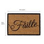 Picture of Eco-Friendly Latex Backed Coir Doormat, 40x60cm - Failte