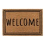 Picture of Eco-Friendly Latex Backed Coir Doormat, 40x60cm - Welcome Border