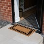 Picture of Eco-Friendly Latex Backed Coir Doormat, 40x60cm - Diamond Border