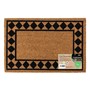 Picture of Eco-Friendly Latex Backed Coir Doormat, 40x60cm - Diamond Border
