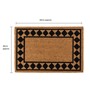 Picture of Eco-Friendly Latex Backed Coir Doormat, 40x60cm - Diamond Border