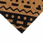 Picture of Eco-Friendly Latex Backed Coir Doormat, 40x60cm - Aztec