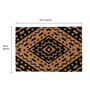 Picture of Eco-Friendly Latex Backed Coir Doormat, 40x60cm - Aztec