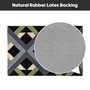 Picture of Eco-Friendly Latex Backed Coir Doormat, 40x60cm - Geo