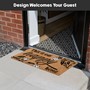 Picture of Eco-Friendly Latex Backed Coir Doormat, 40x70cm - Our Happy Home