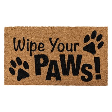 Picture of Eco-Friendly Latex Backed Coir Doormat, 40x70cm - Wipe Your Paws