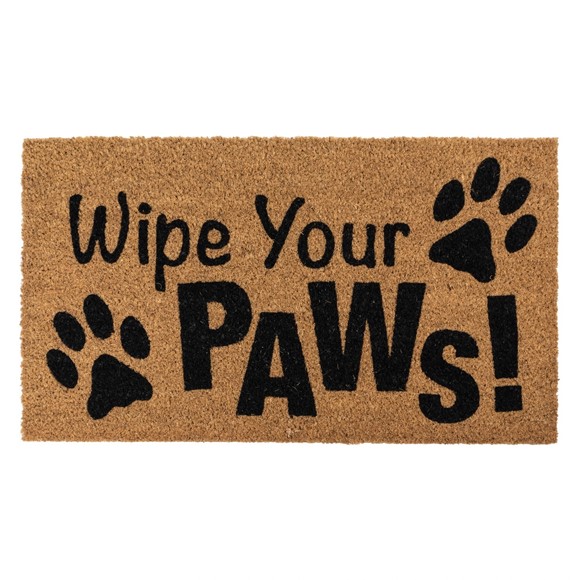 Picture of Eco-Friendly Latex Backed Coir Doormat, 40x70cm - Wipe Your Paws