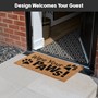 Picture of Eco-Friendly Latex Backed Coir Doormat, 40x70cm - Wipe Your Paws