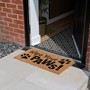 Picture of Eco-Friendly Latex Backed Coir Doormat, 40x70cm - Wipe Your Paws