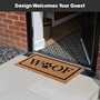 Picture of Eco-Friendly Latex Backed Coir Doormat, 40x70cm - Woof
