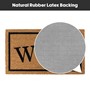 Picture of Eco-Friendly Latex Backed Coir Doormat, 40x70cm - Woof
