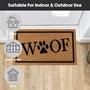 Picture of Eco-Friendly Latex Backed Coir Doormat, 40x70cm - Woof