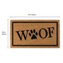 Picture of Eco-Friendly Latex Backed Coir Doormat, 40x70cm - Woof