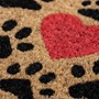 Picture of Eco-Friendly Latex Backed Coir Doormat, 40x70cm - Heart Paws