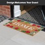 Picture of Eco-Friendly Latex Backed Coir Doormat, 40x70cm - Strawberry Fields