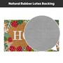 Picture of Eco-Friendly Latex Backed Coir Doormat, 40x70cm - Strawberry Fields