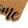 Picture of Eco-Friendly Latex Backed Coir Doormat, 40x70cm - Shaped Welcome