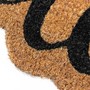 Picture of Eco-Friendly Latex Backed Coir Doormat, 40x70cm - Shaped Welcome