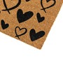 Picture of Eco-Friendly Latex Backed Coir Doormat, 40x70cm - Hearts