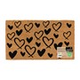 Picture of Eco-Friendly Latex Backed Coir Doormat, 40x70cm - Hearts
