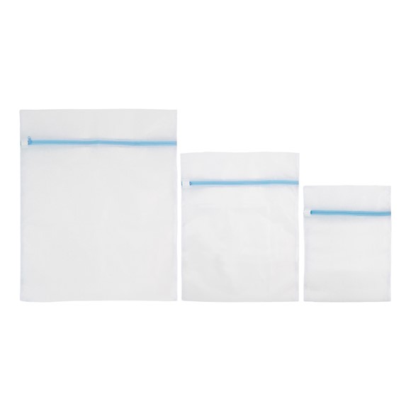 Picture of Mesh Laundry Wash Bags - Set of 3 - White