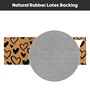 Picture of Eco-Friendly Latex Backed Coir Doormat Runner, 40x120cm - Hearts