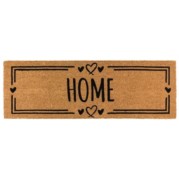 Picture of Eco-Friendly Latex Backed Coir Doormat Runner, 40x120cm - Home Hearts