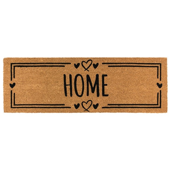 Picture of Eco-Friendly Latex Backed Coir Doormat Runner, 40x120cm - Home Hearts