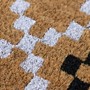 Picture of Eco-Friendly Latex Backed Coir Entrance Doormat, 45x75cm - Diamond Pixel