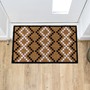 Picture of Eco-Friendly Latex Backed Coir Entrance Doormat, 45x75cm - Diamond Pixel