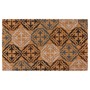 Picture of Eco-Friendly Latex Backed Coir Entrance Doormat, 45x75cm - Tiles