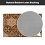 Picture of Eco-Friendly Latex Backed Coir Entrance Doormat, 45x75cm - Tiles