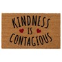 Picture of Eco-Friendly Latex Backed Coir Entrance Doormat, 45x75cm - Kindness