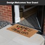 Picture of Eco-Friendly Latex Backed Coir Entrance Doormat, 45x75cm - Kindness