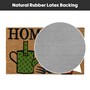 Picture of Eco-Friendly Latex Backed Coir Entrance Doormat, 45x75cm - Gardener