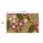 Picture of Eco-Friendly Latex Backed Coir Entrance Doormat, 45x75cm - Flowers