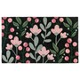 Picture of Eco-Friendly Latex Backed Coir Entrance Doormat, 45x75cm - Floral