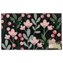 Picture of Eco-Friendly Latex Backed Coir Entrance Doormat, 45x75cm - Floral