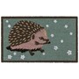 Picture of Eco-Friendly Latex Backed Coir Entrance Doormat, 45x75cm - Hedgehog