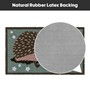 Picture of Eco-Friendly Latex Backed Coir Entrance Doormat, 45x75cm - Hedgehog