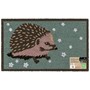 Picture of Eco-Friendly Latex Backed Coir Entrance Doormat, 45x75cm - Hedgehog