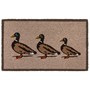 Picture of Eco-Friendly Latex Backed Coir Entrance Doormat, 45x75cm - Ducks