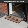 Picture of Eco-Friendly Latex Backed Coir Entrance Doormat, 45x75cm - Ducks