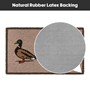 Picture of Eco-Friendly Latex Backed Coir Entrance Doormat, 45x75cm - Ducks