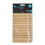 Picture of Traditional Wooden Dolly Pegs, Ideal for Laundry and Craft, Pack of 24, Brown